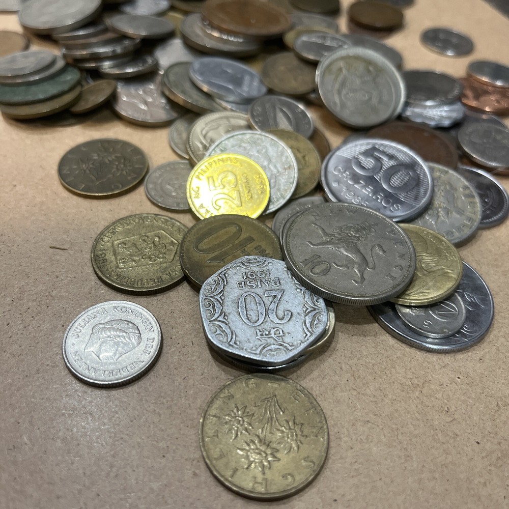 One Pound Mixed World Coins #2