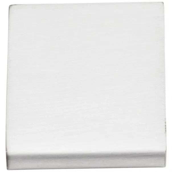 1-1/4" Brushed Chrome Contemporary Kitchen Cabinet Tab Pull Drawer Edge Pulls