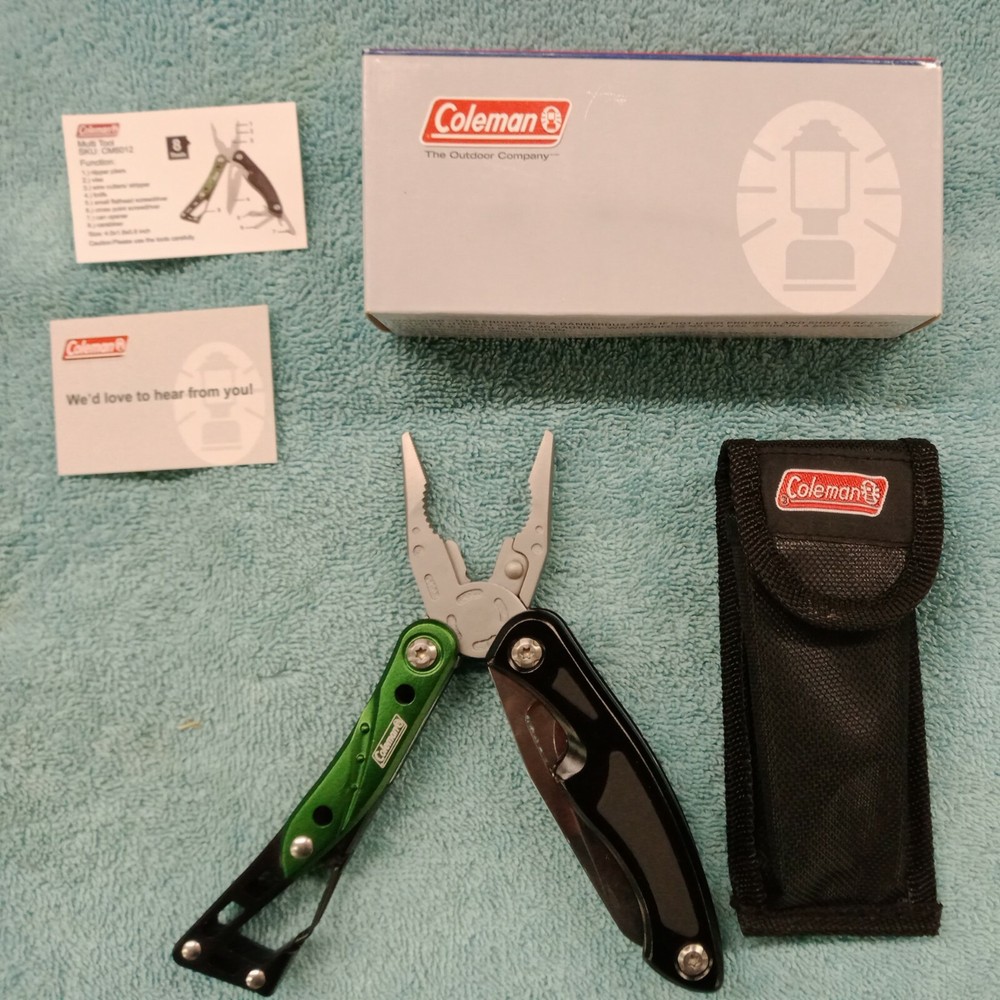 COLEMAN® Multi-Tool/Knife COMBO SET CM6012 - NEW!