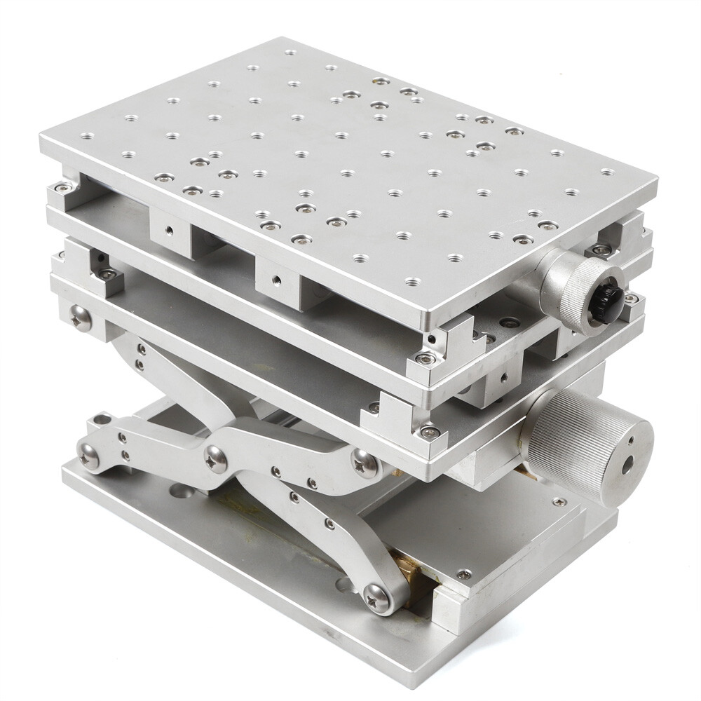 XYZ Axis Laser Marking Machine Workbench - Adjustable 3D Fine-Tuning Platform