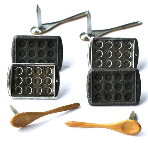 Eyelet Outlet QBRD-33  Shape Brads 12/Pkg-Baking