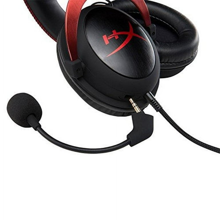 HyperX Cloud III Over-Ear Gaming Headset - Black/Red