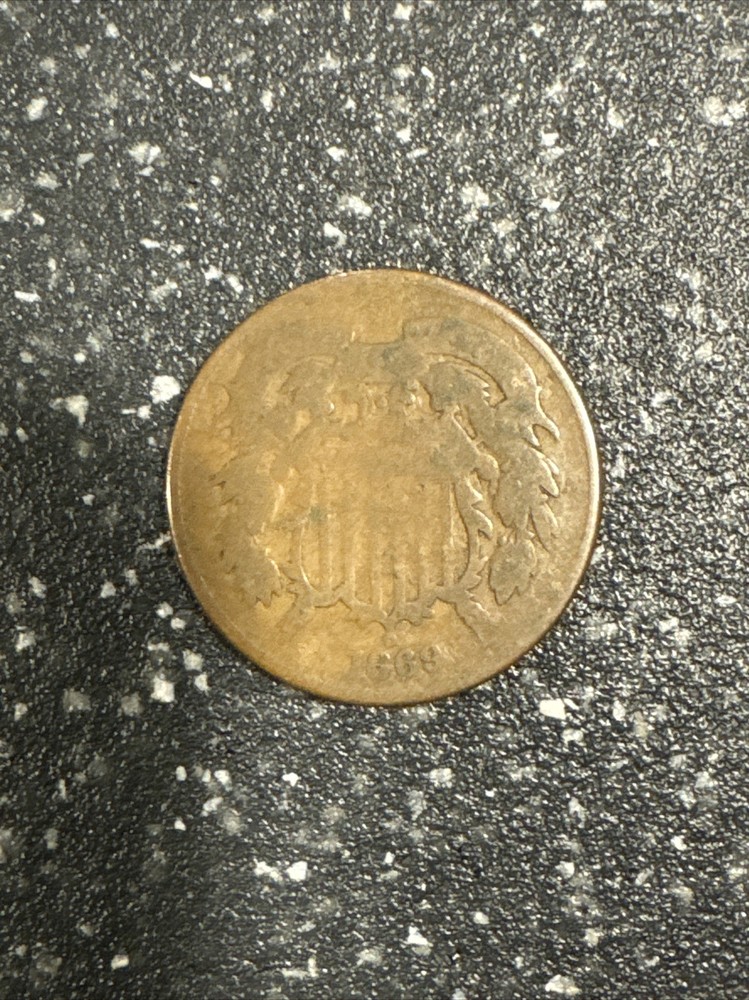 1869 2 Cent Piece TY