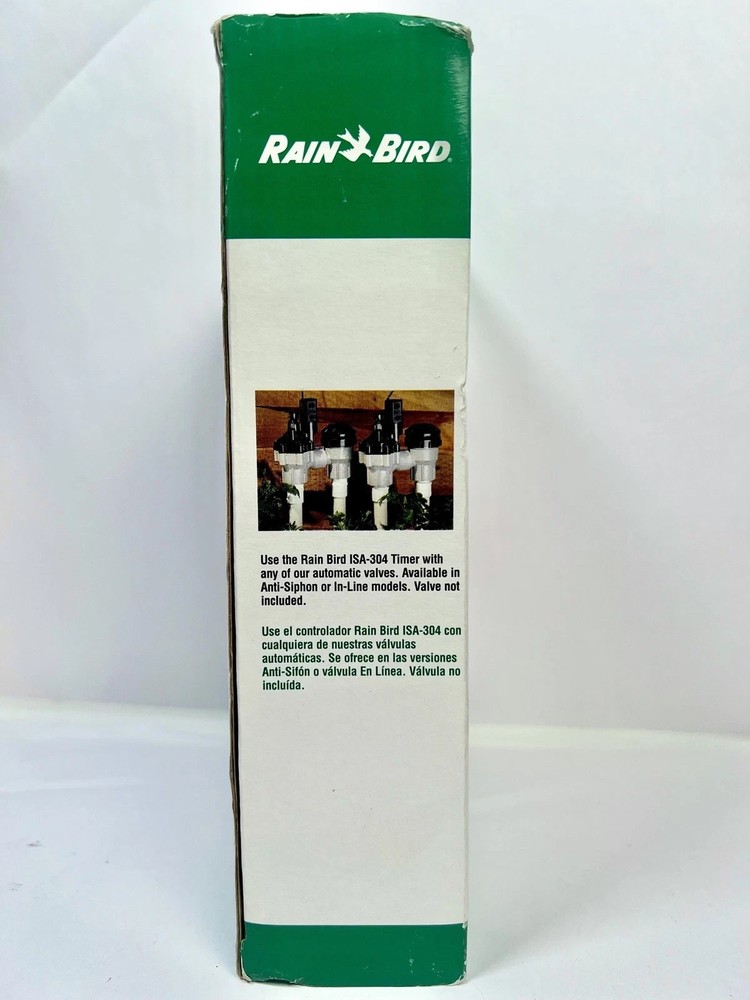 Rain Bird ISA304-4 Irrigation Sprinkler Timer / Controller (4 Zone)