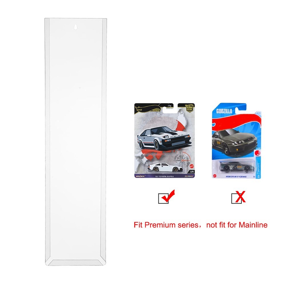 5-100Pack Diecast Display Case Wall Mount For H-W Premium Series
