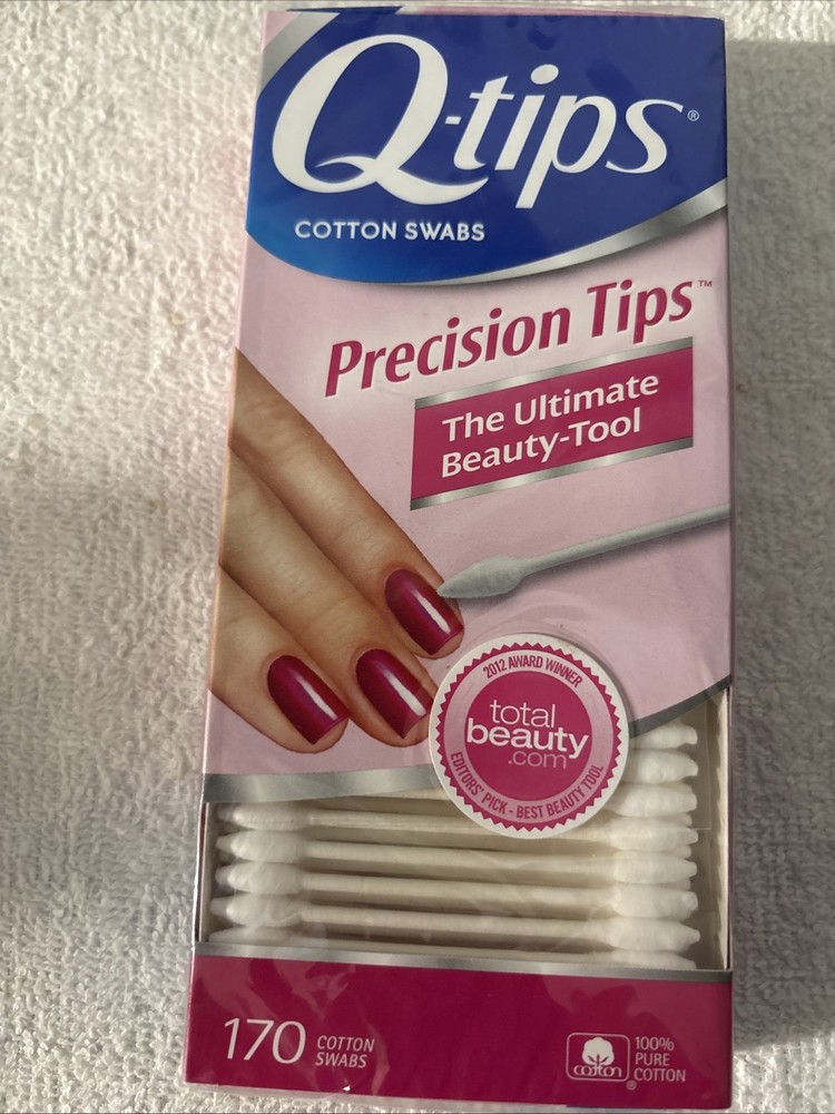 Q-tips Precision Tips Cotton Swabs - White (170 Count)
