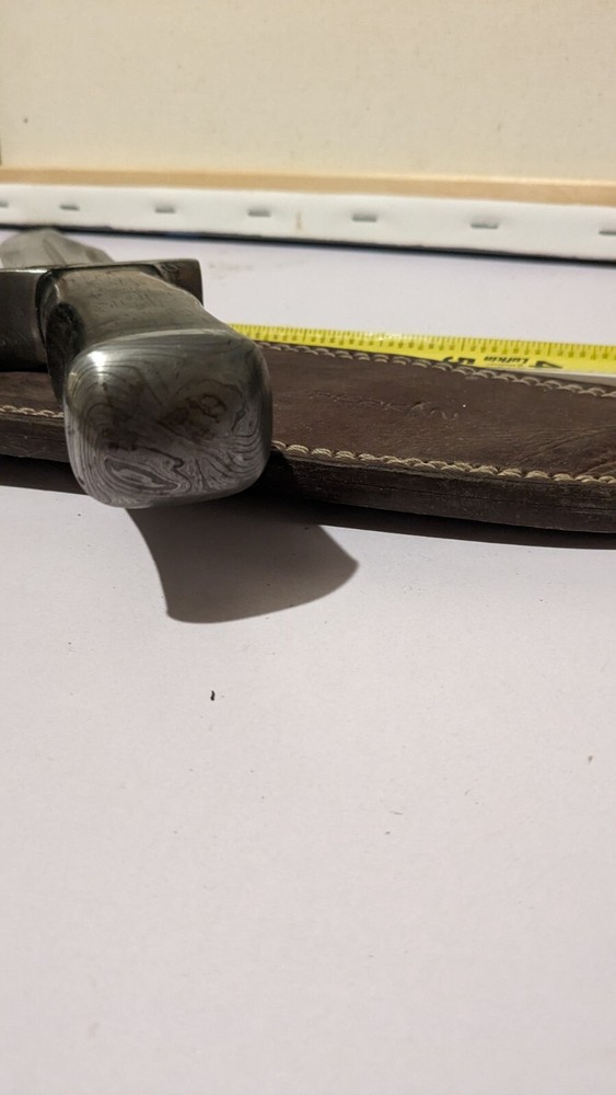 damascus bowie knife