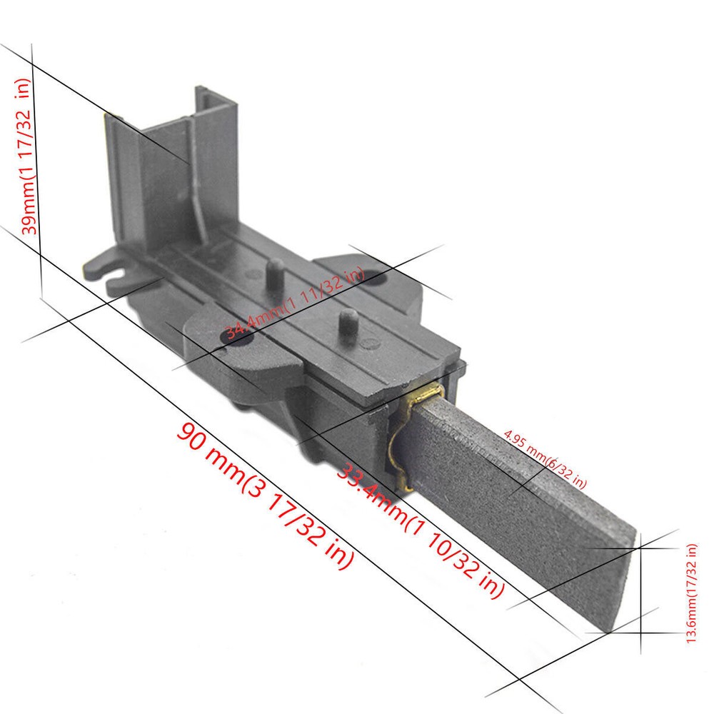 Motor Carbon Brushes For Ariston AR103IT AR61EU AR63IT ​Washing Machine