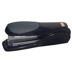 Max Flat Clinch Stapler Full Size - Black