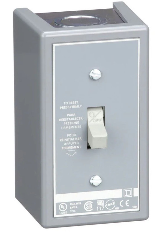 Square D 2510FG1, Manual Motor Starter, 1 PC