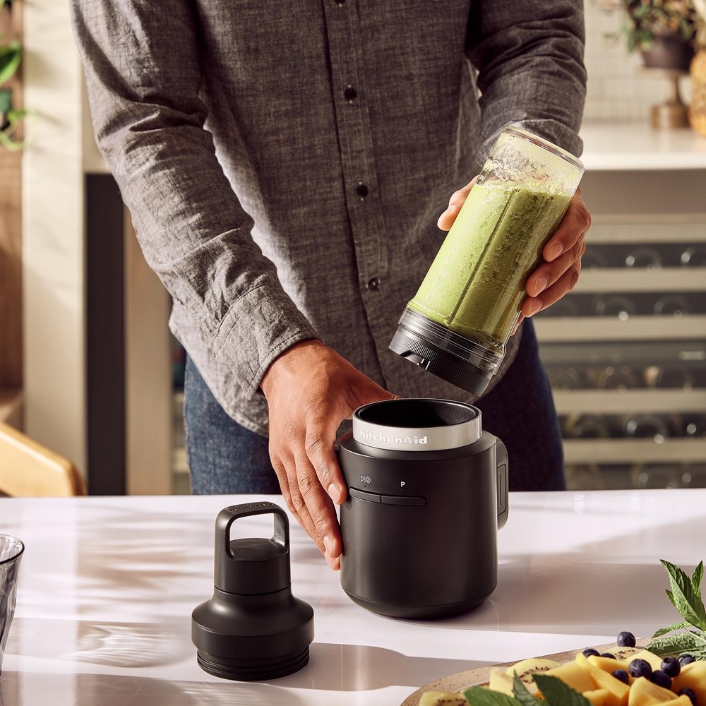 KitchenAid Go Personal Blender Jar Accessory, Black Matte, KSBRJA16BM