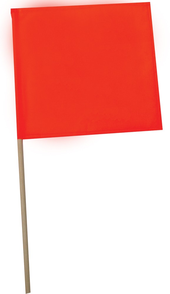 Kwik Tek Skier Down Flag Hand Held Protective/Safety