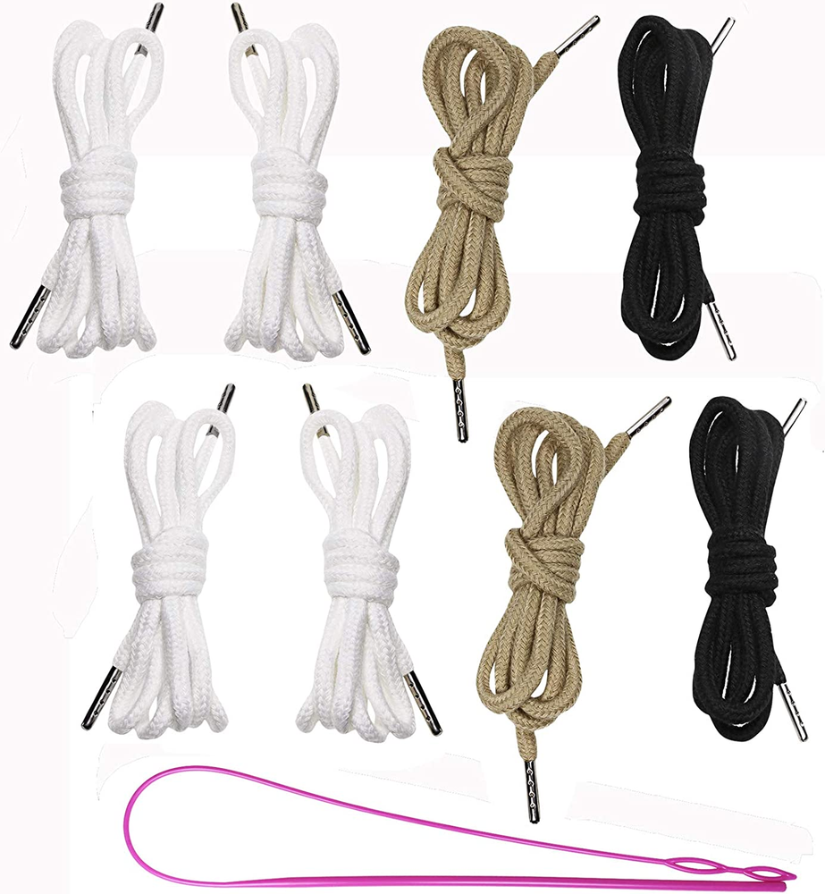 Replacement Drawstring for Shorts - 8 Pcs Durable Hoodie String Replacement in