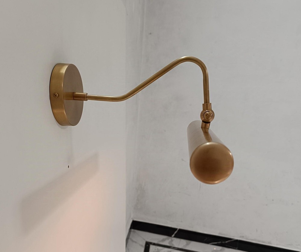 Modern Painting Light Brass Antique Picture Wall Light Solid Brass Gift