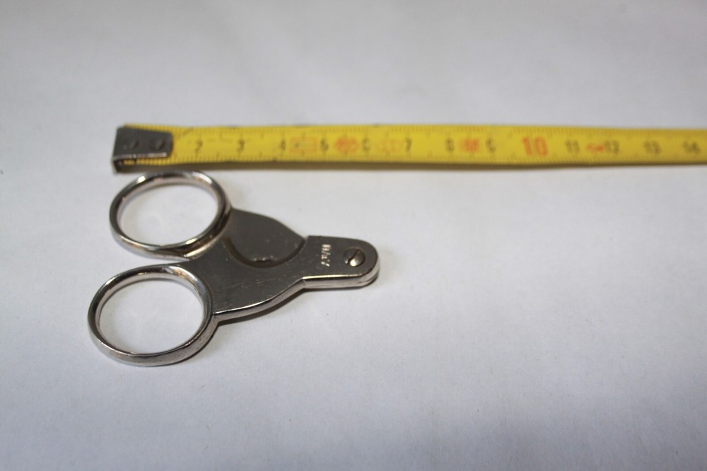 2 German Solingen Steel Cigar Scissors
