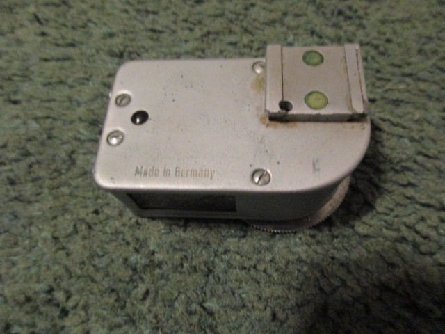 Vintage Metraphot Leica Light Meter w/Case Germany