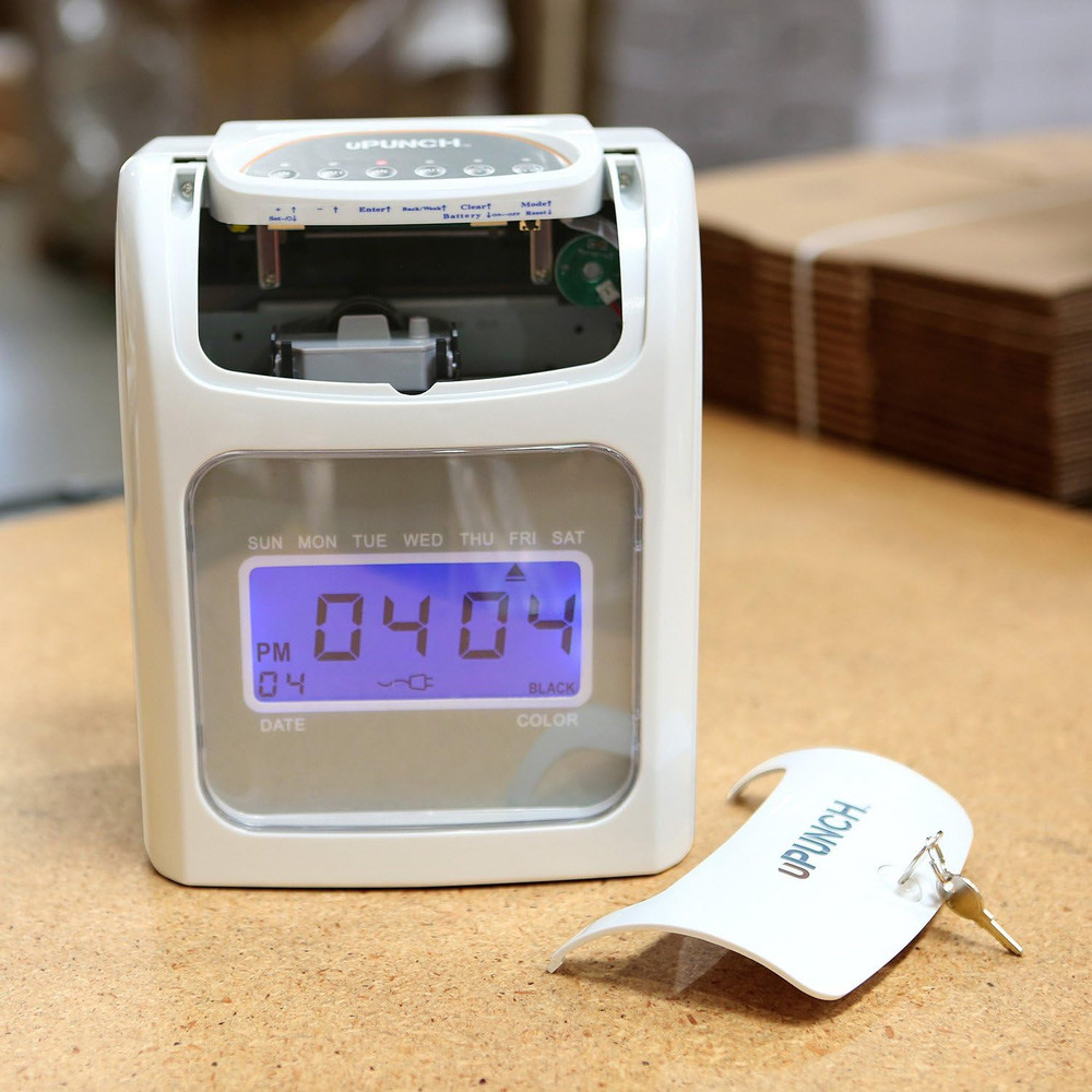 HN4500 Advanced Calculating Time Clock Bundle for Small Business: Complete Emplo