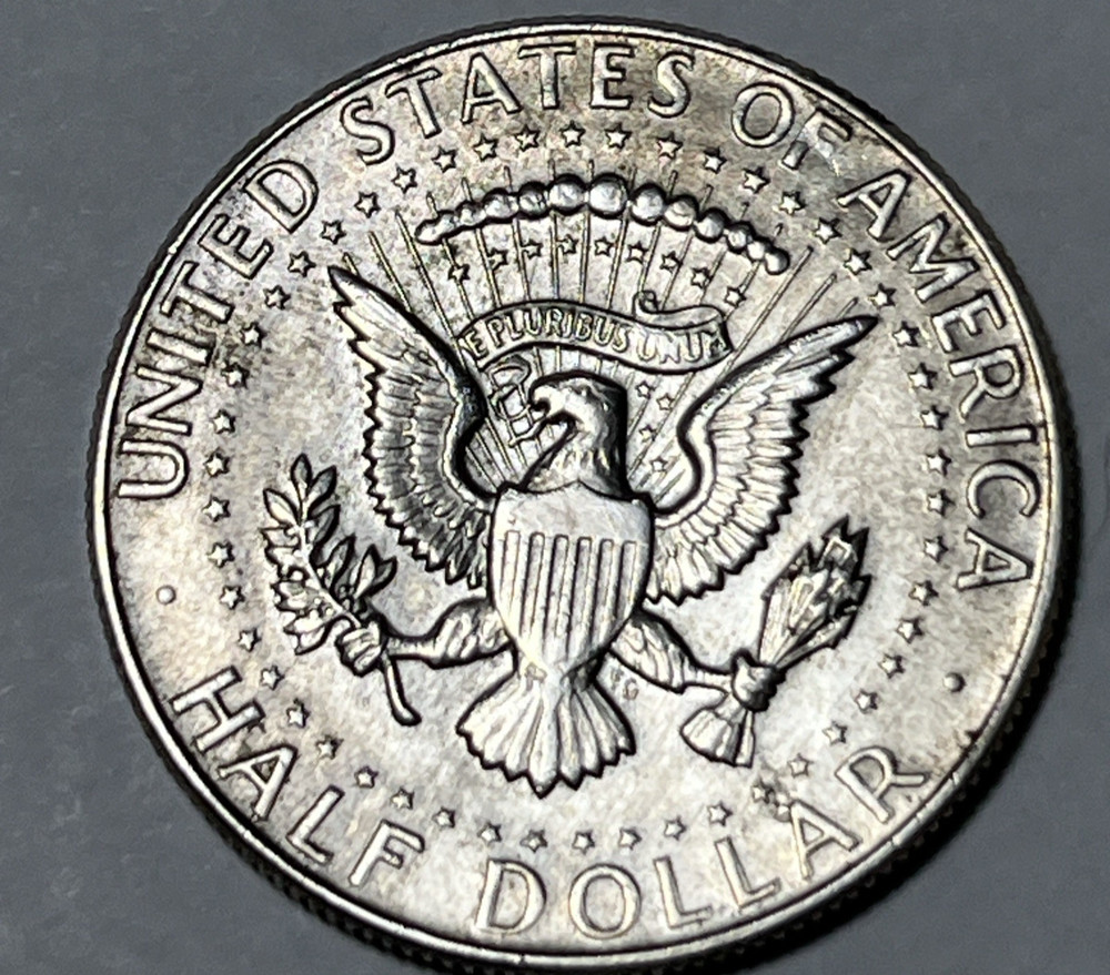1968 D/D Kennedy Silver Half Dollar Errors DDR & RPM D Over D #5