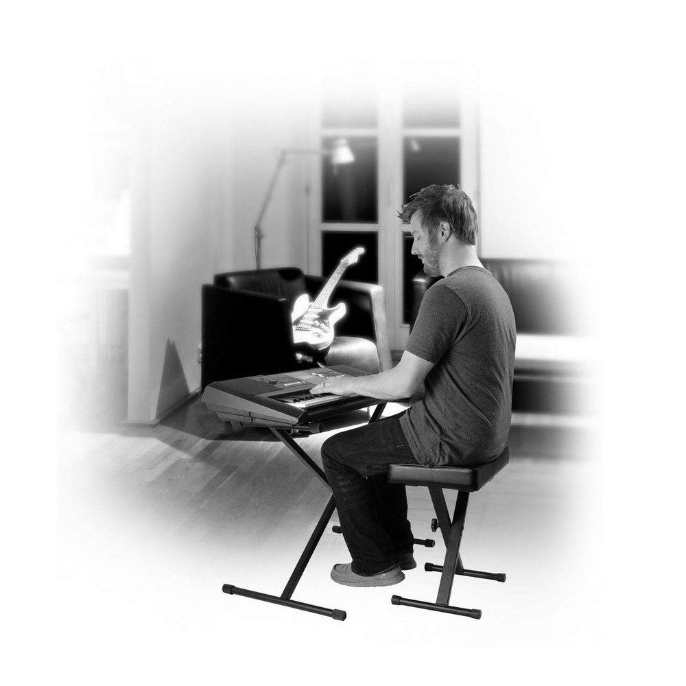 Keyboard Stand and Piano Bench Bundle Pack - On-Stage