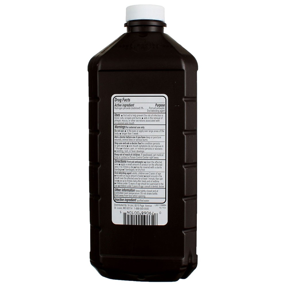 GoodSense Topical Solution USP Hydrogen Peroxide, 32 fl oz