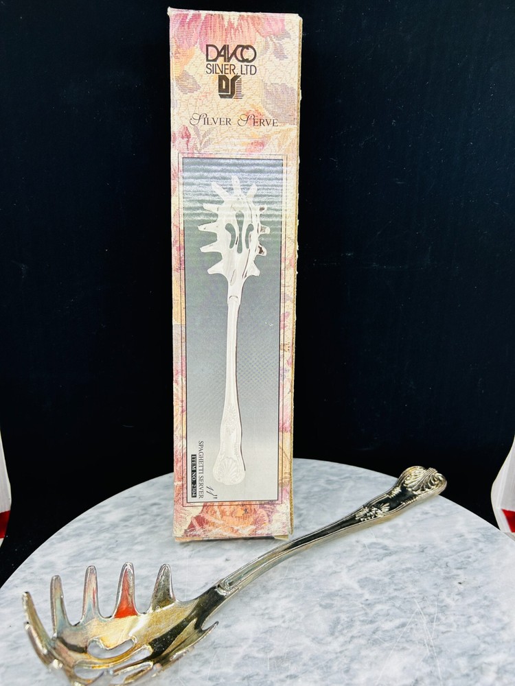 DAVCO SILVER LTD SILVER SERVE 11" spagetti server - NEW *CHECK