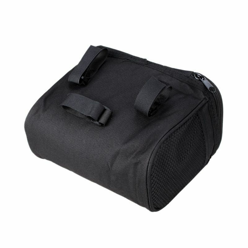 Bike Handlebar Basket Multi-Purpose Detachable Bicycle Front Frame Storage Bag