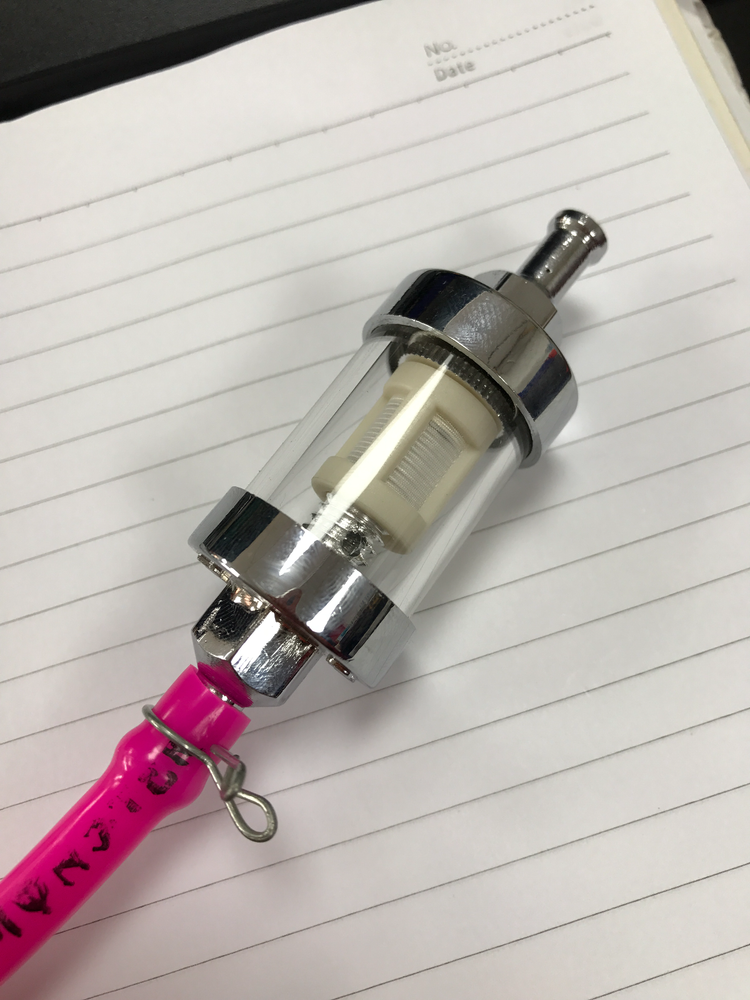 UNIVERSAL FUEL FILTER HIGH PERFORMANCE (1/4")