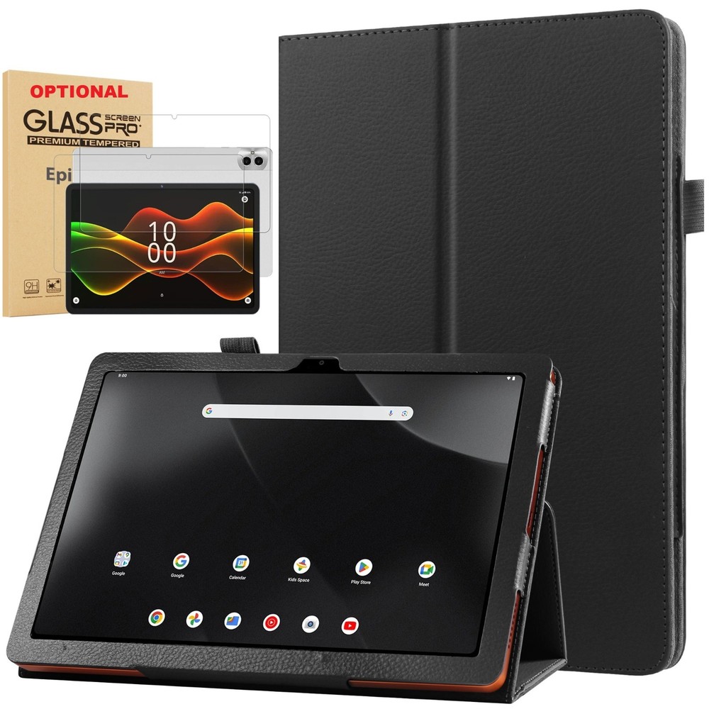 Boost Celero 5G TAB Case 10.95'' Protective Stand Cover / Glass Screen Protector