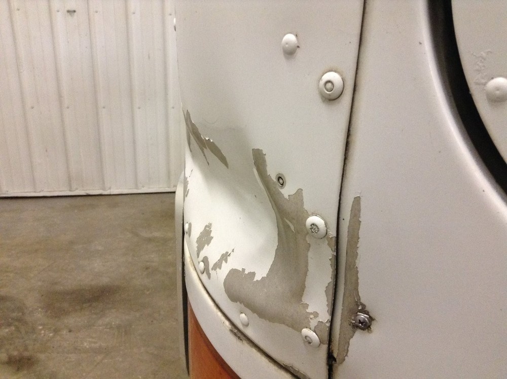 International 9700 ALUMINUM FRONT RIGHT CORNER Panel