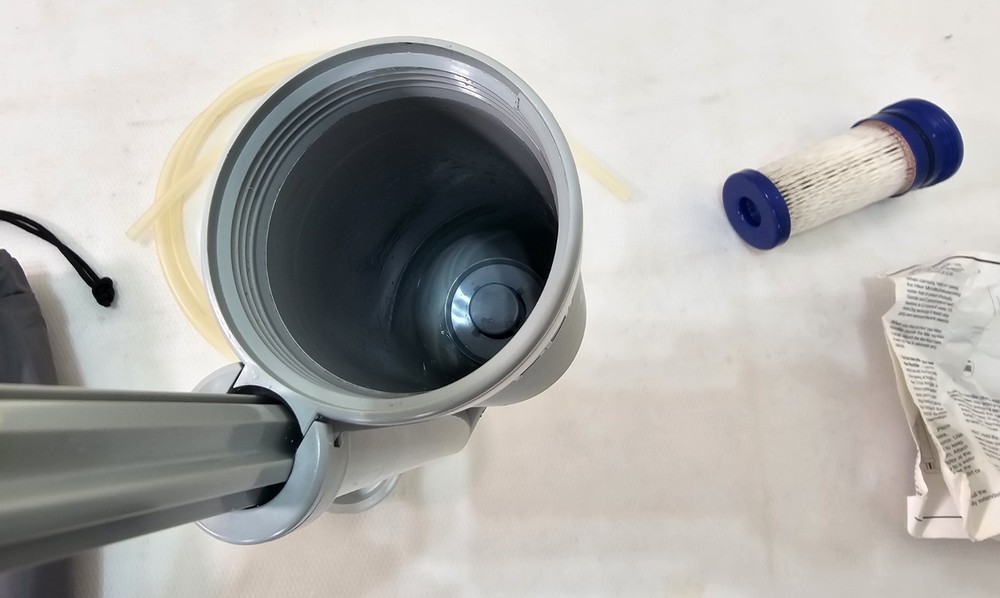 Pur Hiker Water Filter System Backpacking Water Microfilter Anti Clog Pump