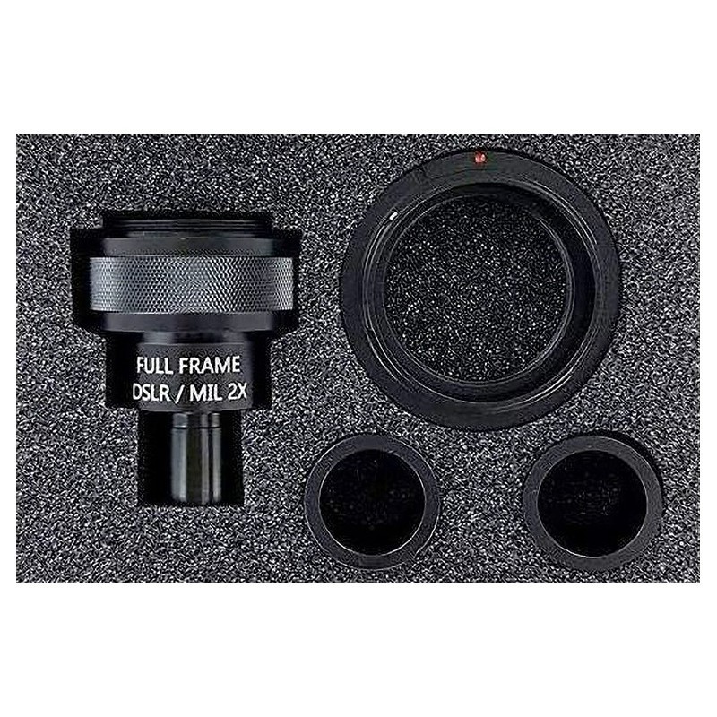 Microscope Camera Adapter 2X for Micro 4/3 Mount - Fits 23mm, 30mm, 30.5mm