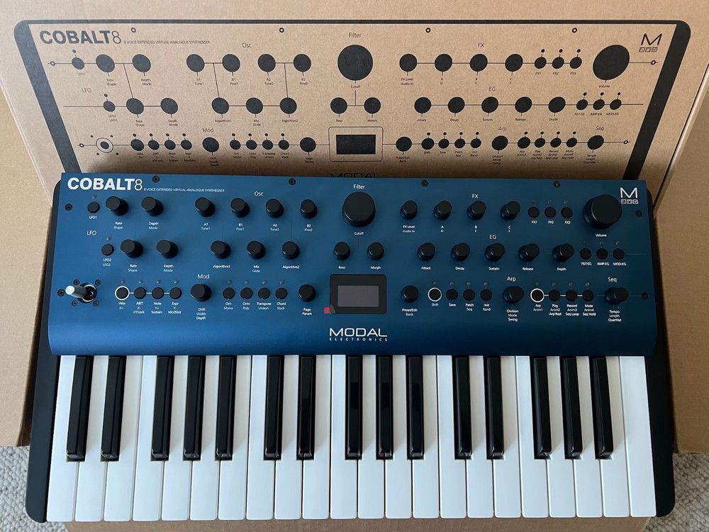 Modal Electronics COBALT 8 37 Key Analog Modeling Synthesizer