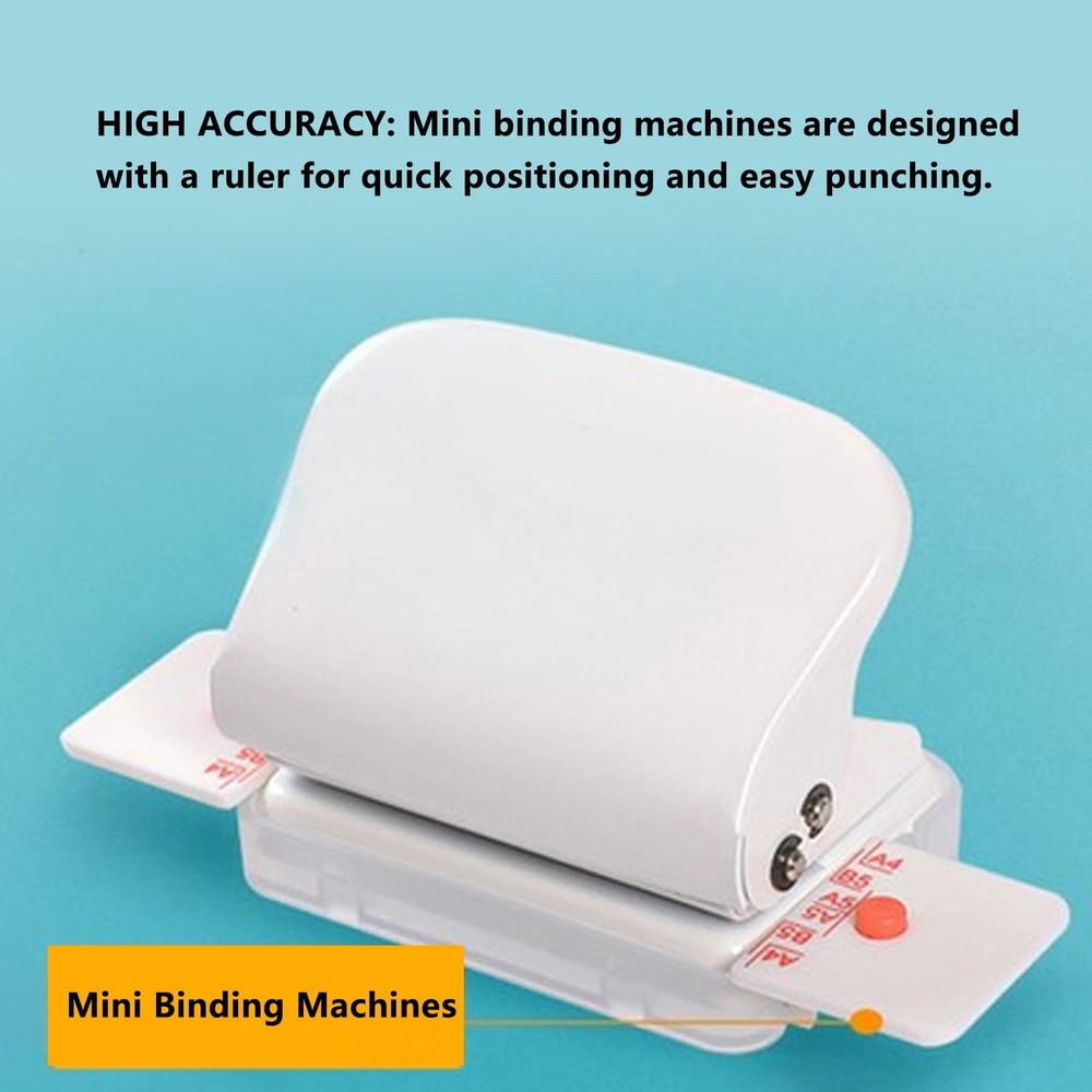 Binding Machines Mini Manual Multipurpose 6 Holes Cinch Book Binding Machine ...