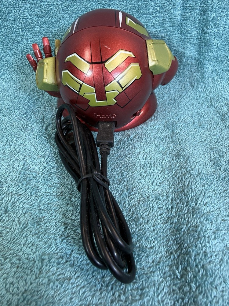 iHome Marvel Ironman USB MR-M66 Speaker, 2013 Red
