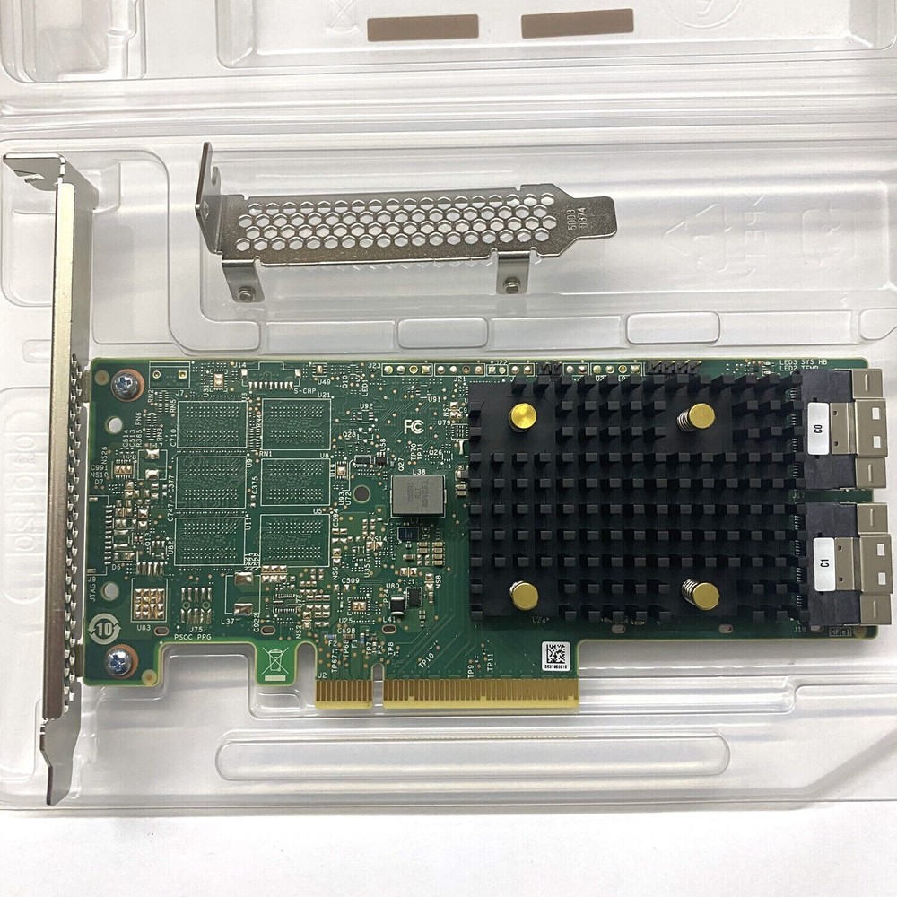 Compatible Broadcom 9500-16i Tri-Mode storage controllerSATA 6Gb/sSAS12Gb/s PCIe