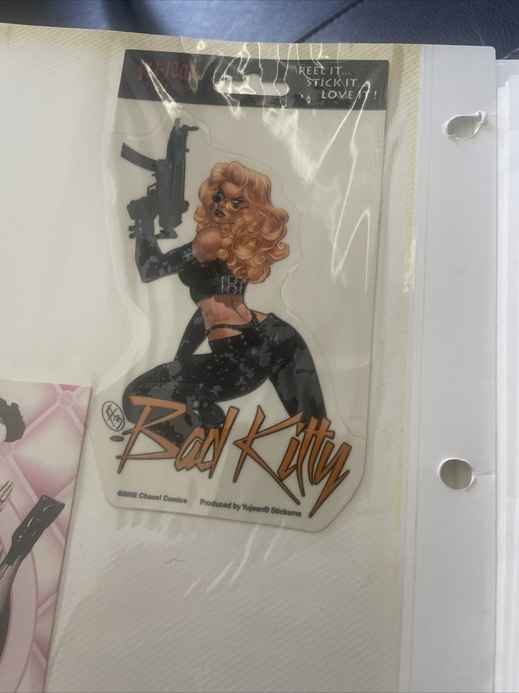 bad kitty stickers lot