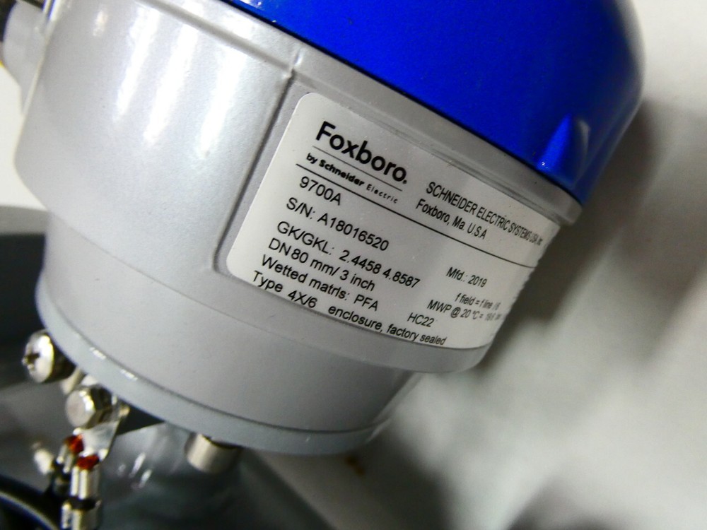 Foxboro 9700A Magnetic Flow Meter 3in