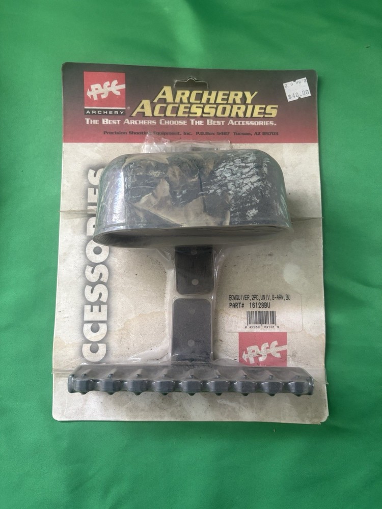 PSE Vintage 8 Arrow Quiver Camo