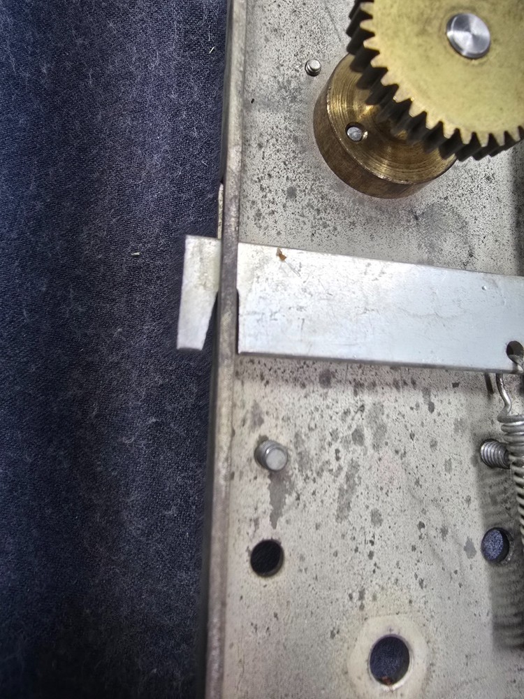 Hammarlund SP-600 Ham Radio Receiver Part - Frequency Dial Support Assembly