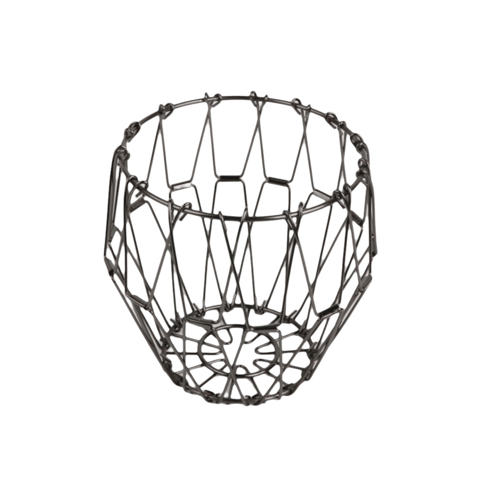 Nordic-style Hollow Structure Foldable Fruit Basket Scalable Modern Candy Rack