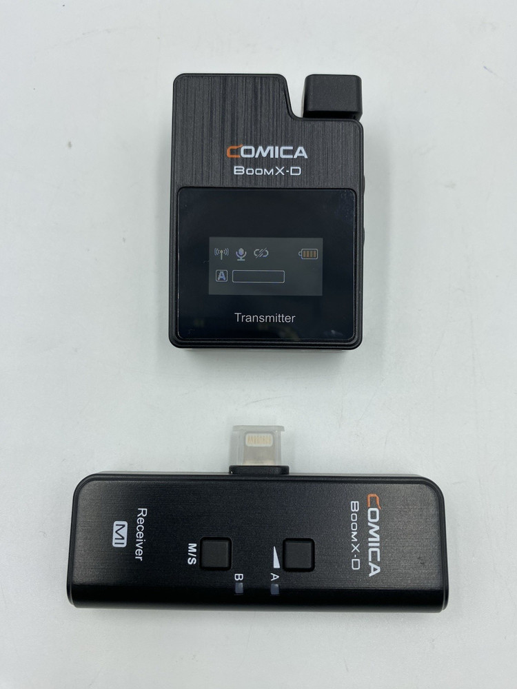 COMICA BoomX-D 2.4G Digital Wireless Microphone (1 Transmitter & 1 Receiver)