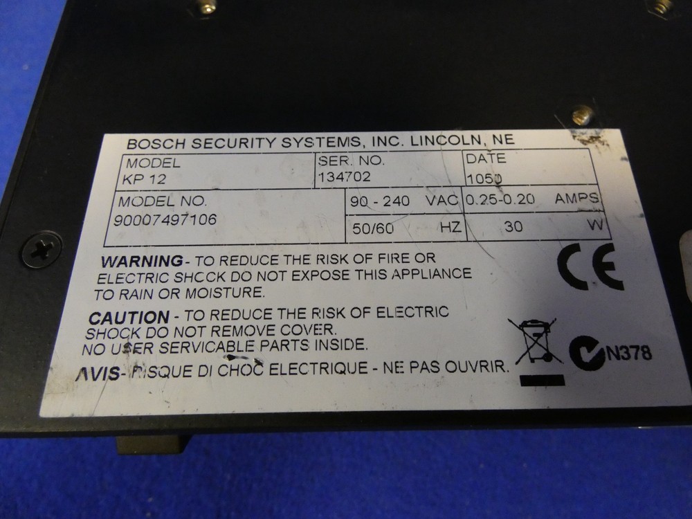 RTS KP-12 12 Position Intercom Key Panel Black, Read Ad