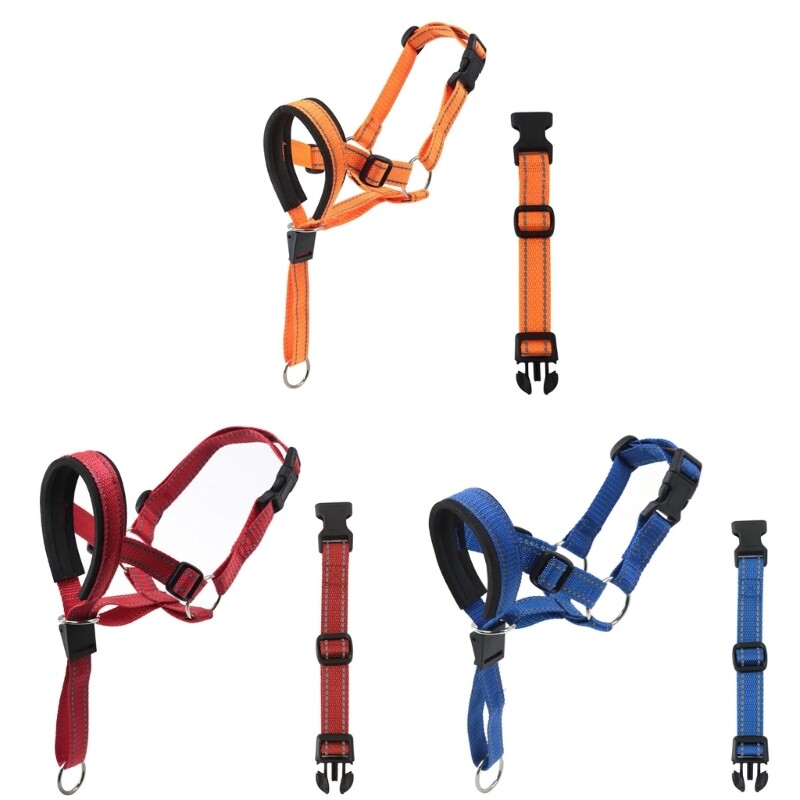 Dog Muzzle Nylon Muzzle Secure Muzzle Large Breeds Reflective Muzzle