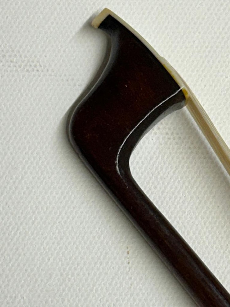 Antique Old Vintage Cello 7/8 Bow Pernambuco Germany (Branded)