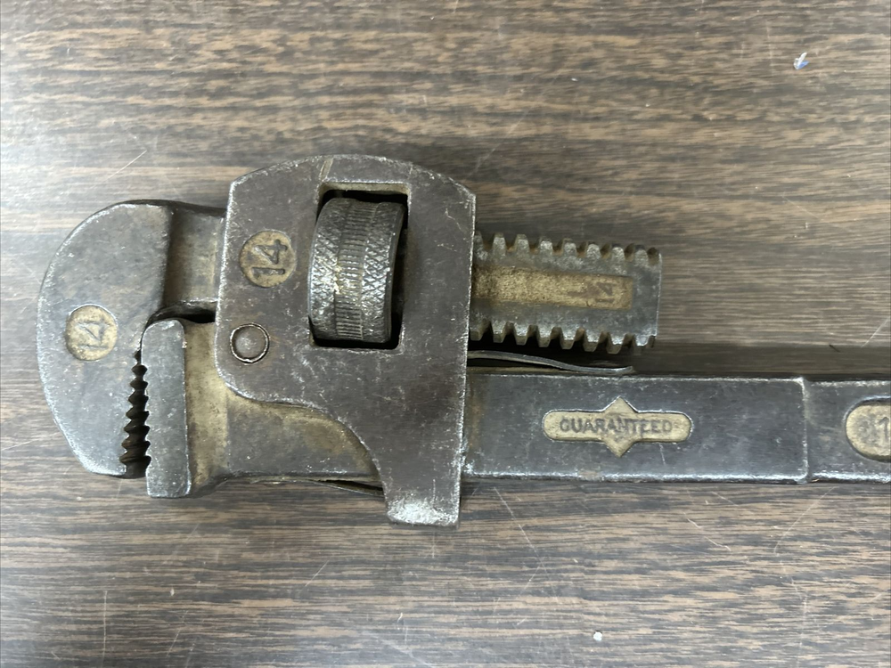 Vintage Heavy Duty Pipe Wrench 14''
