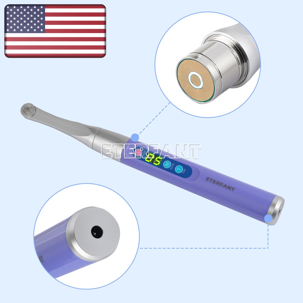 ETERFANT Dental Woodpecker Style iLED Curing Light Lamp Wireless 1 Second Curing
