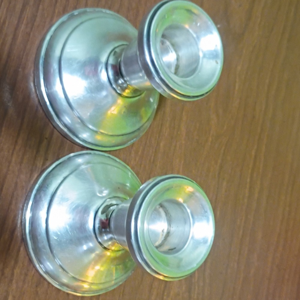 International Silver Sterling Silver (.925) Candlesticks Pair.
