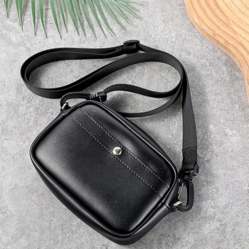 Black Shoulder Strap, Adjustable Replacement Shoulder Strap, 60 Inch Universal