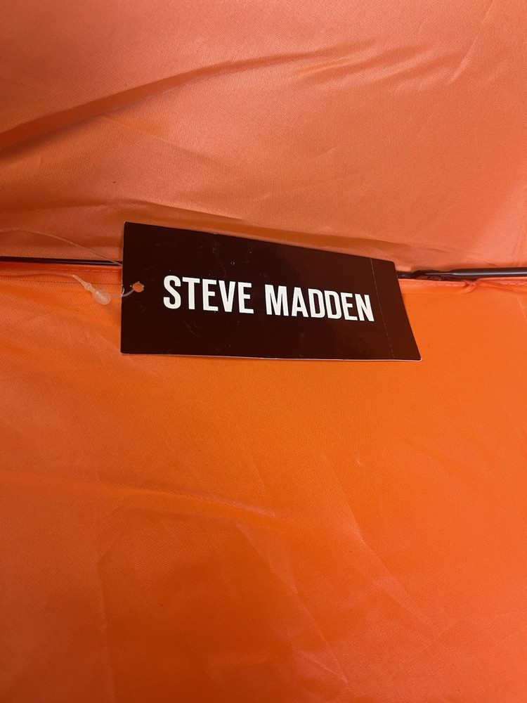 Steven Madden Vibrant Orange Umbrella.