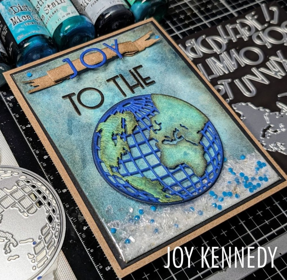 Sizzix Thinlits 29pc Vault World Travel #666606 Retail $20.99 by Tim Holtz